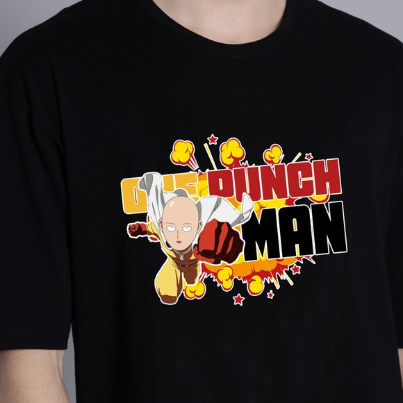 One Punch Man - Saitama Anime T-Shirt - Picture 1 of 1